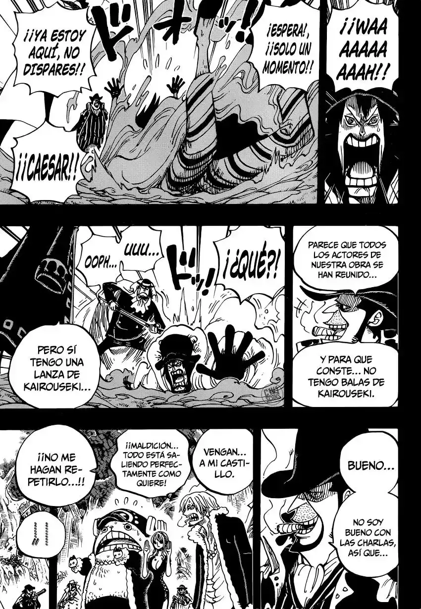 One Piece Capitulo 812: La Banda Capone Bege página 16