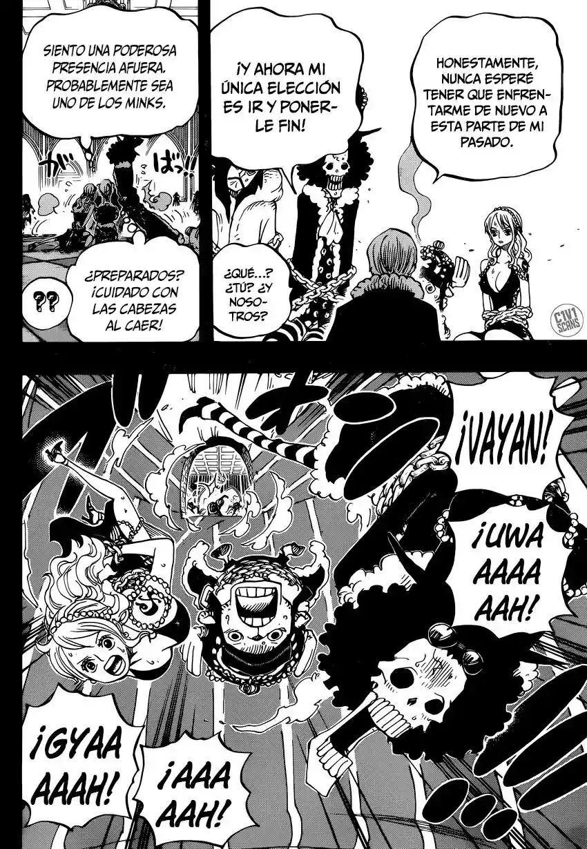 One Piece Capitulo 813: Invitación a la fiesta del té página 13