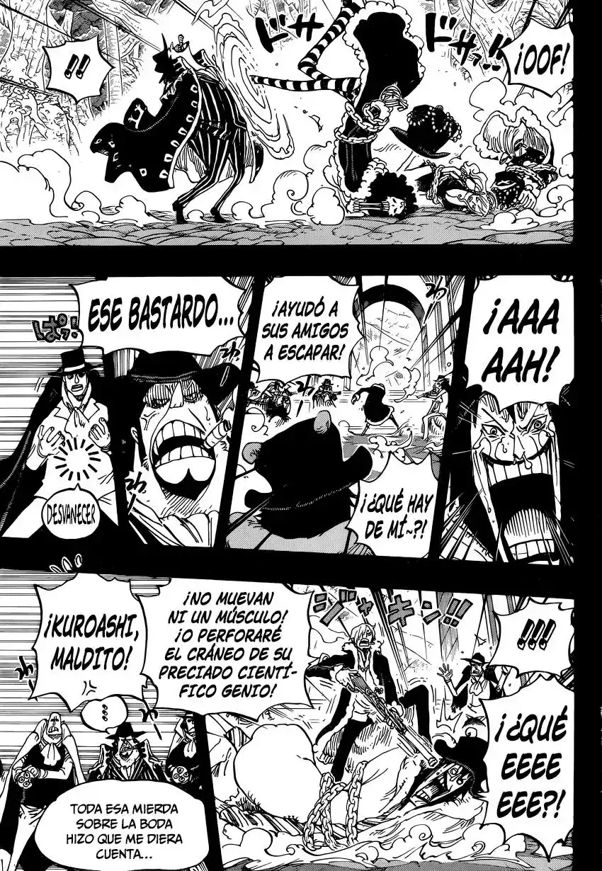 One Piece Capitulo 813: Invitación a la fiesta del té página 14