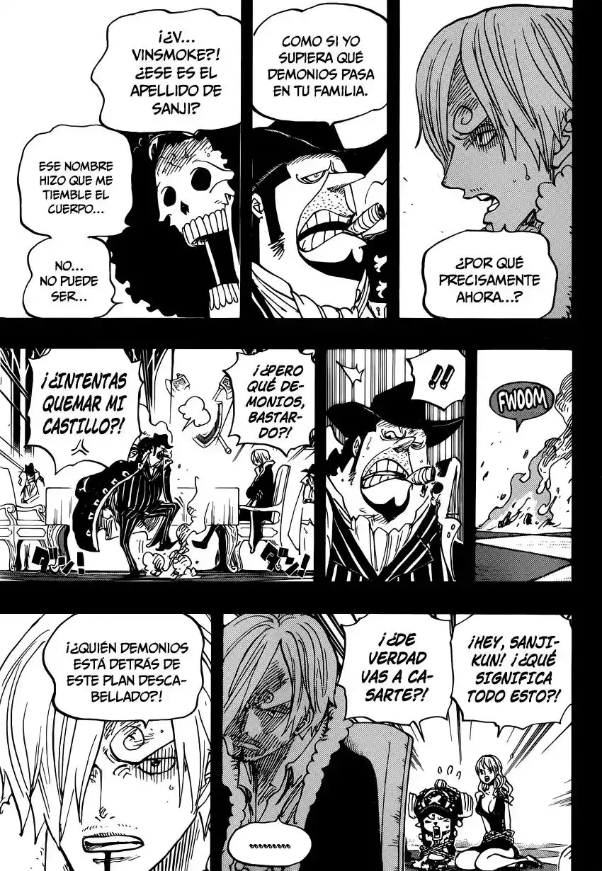 One Piece Capitulo 813: Invitación a la fiesta del té página 4