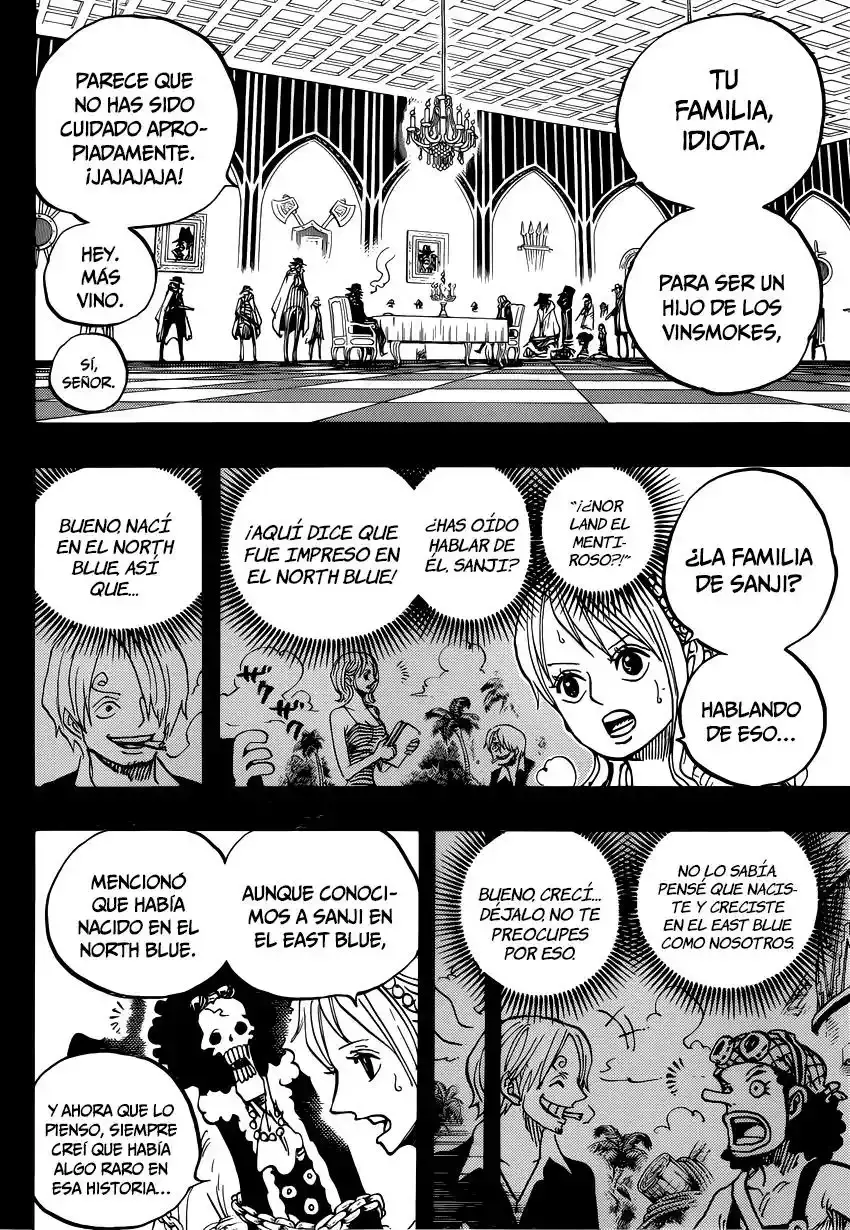 One Piece Capitulo 813: Invitación a la fiesta del té página 5