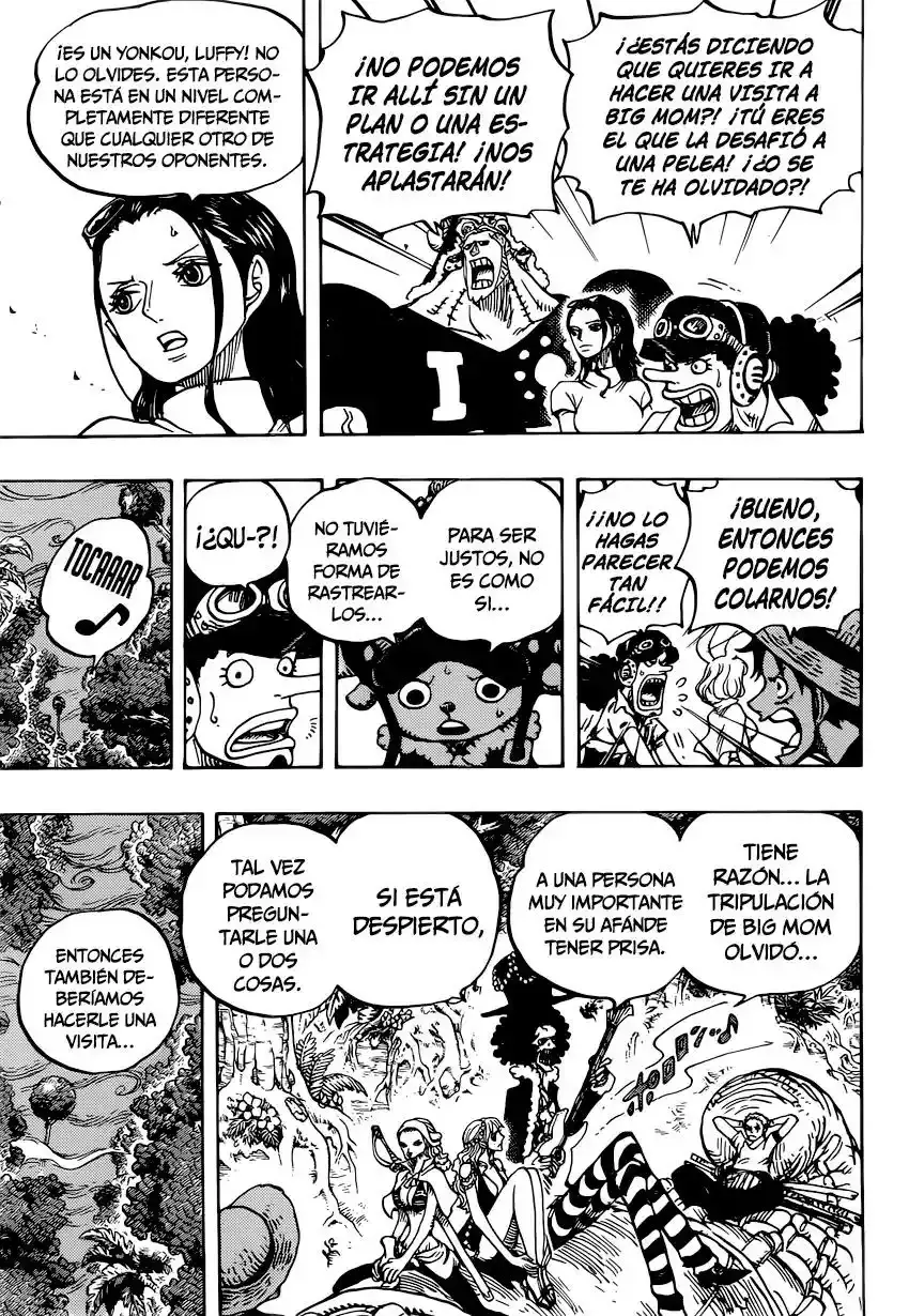 One Piece Capitulo 814: Vamos a ver al Maestro Nekomamushi página 10
