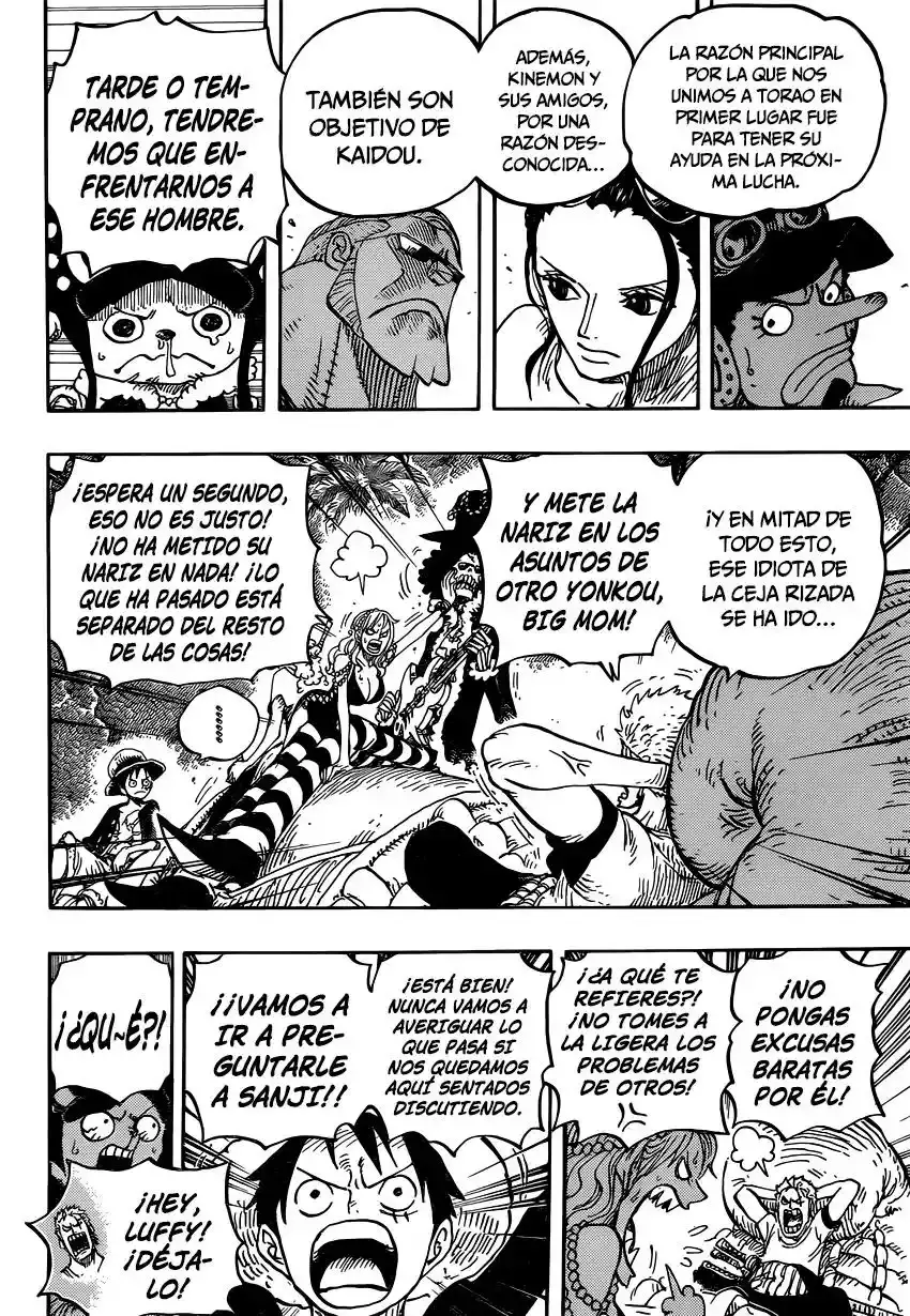 One Piece Capitulo 814: Vamos a ver al Maestro Nekomamushi página 9
