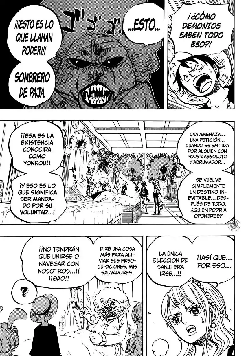 One Piece Capitulo 815: Llévame contigo página 6
