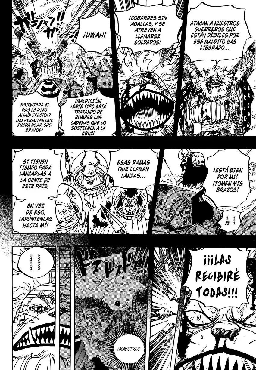 One Piece Capitulo 816: Perro vs. Gato página 11