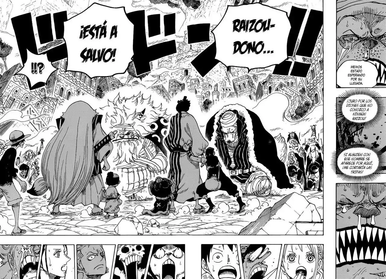 One Piece Capitulo 816: Perro vs. Gato página 15