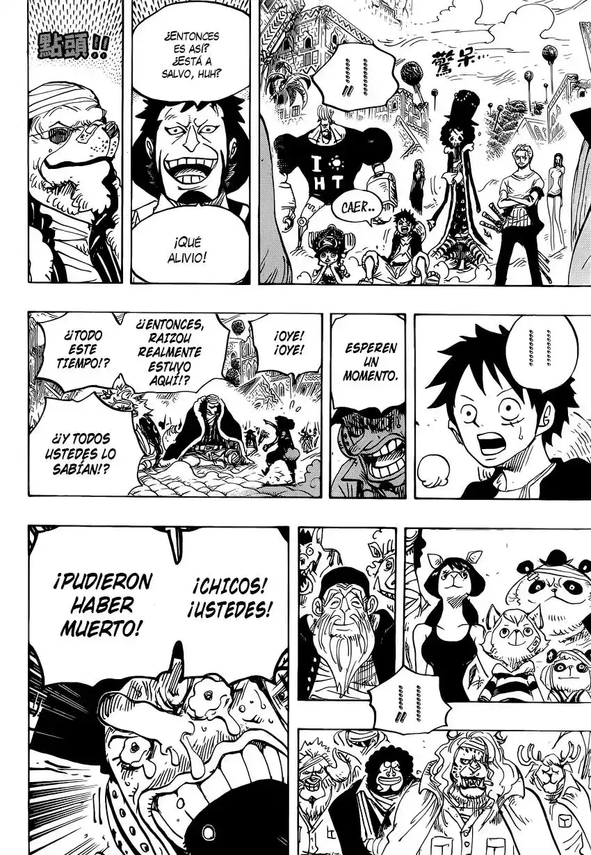 One Piece Capitulo 816: Perro vs. Gato página 16