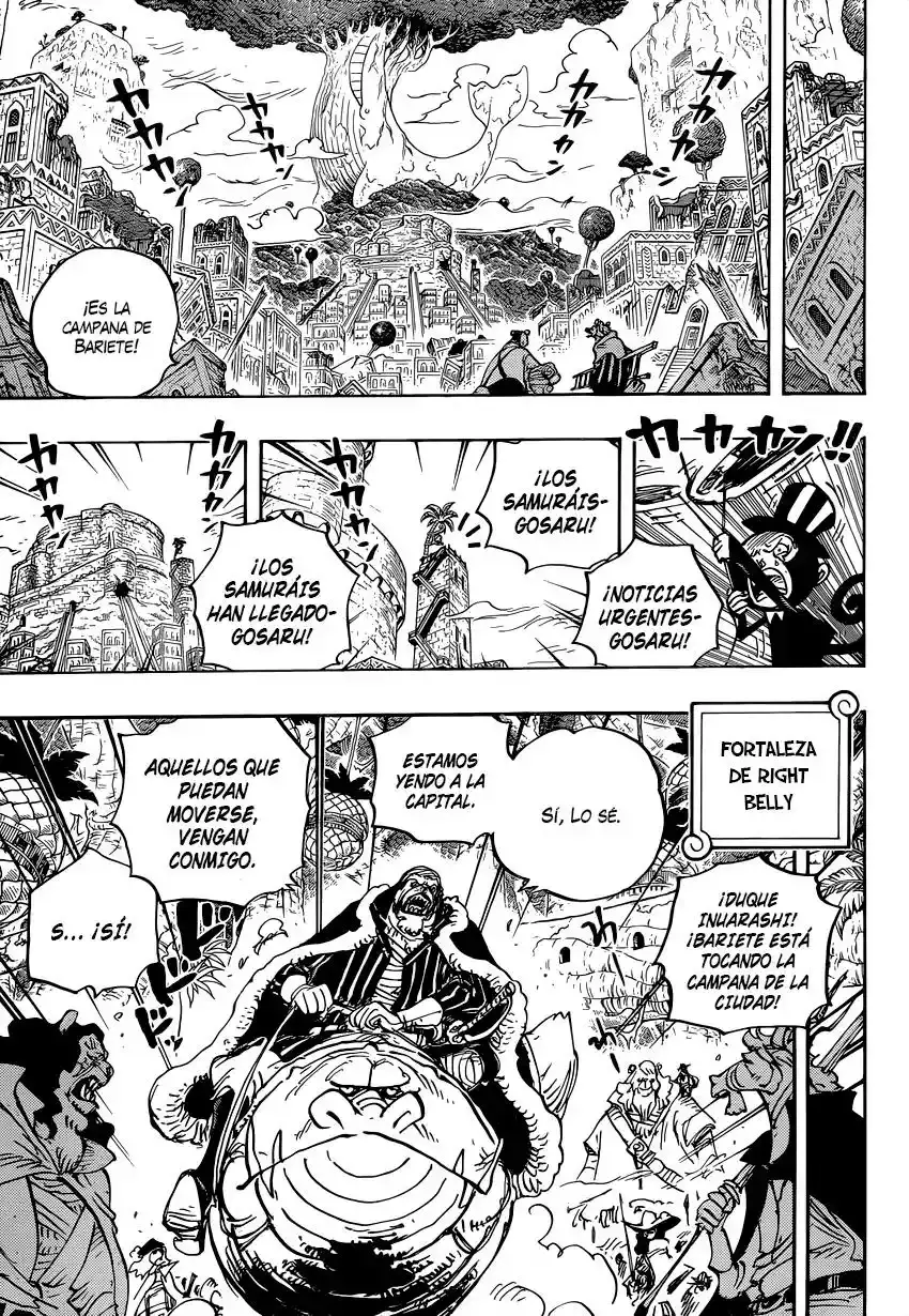 One Piece Capitulo 816: Perro vs. Gato página 4