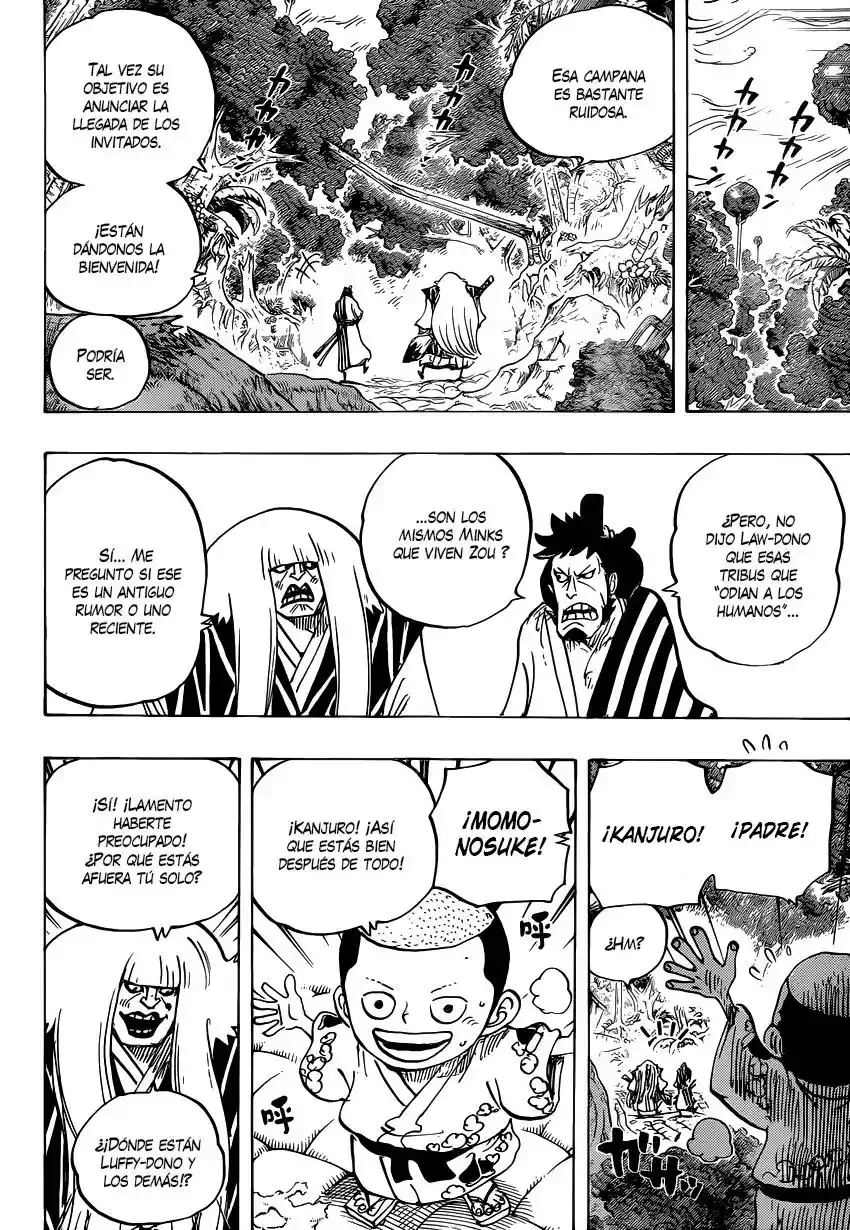 One Piece Capitulo 816: Perro vs. Gato página 5