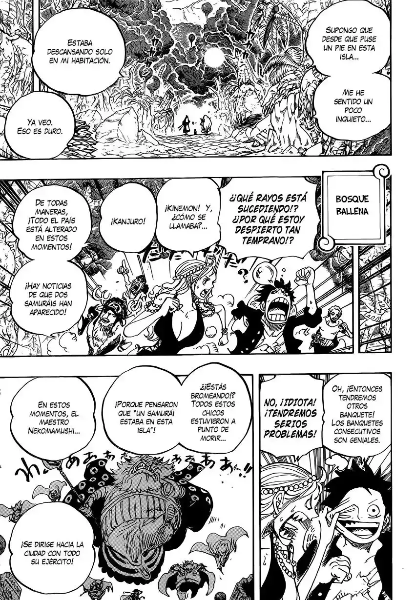 One Piece Capitulo 816: Perro vs. Gato página 6