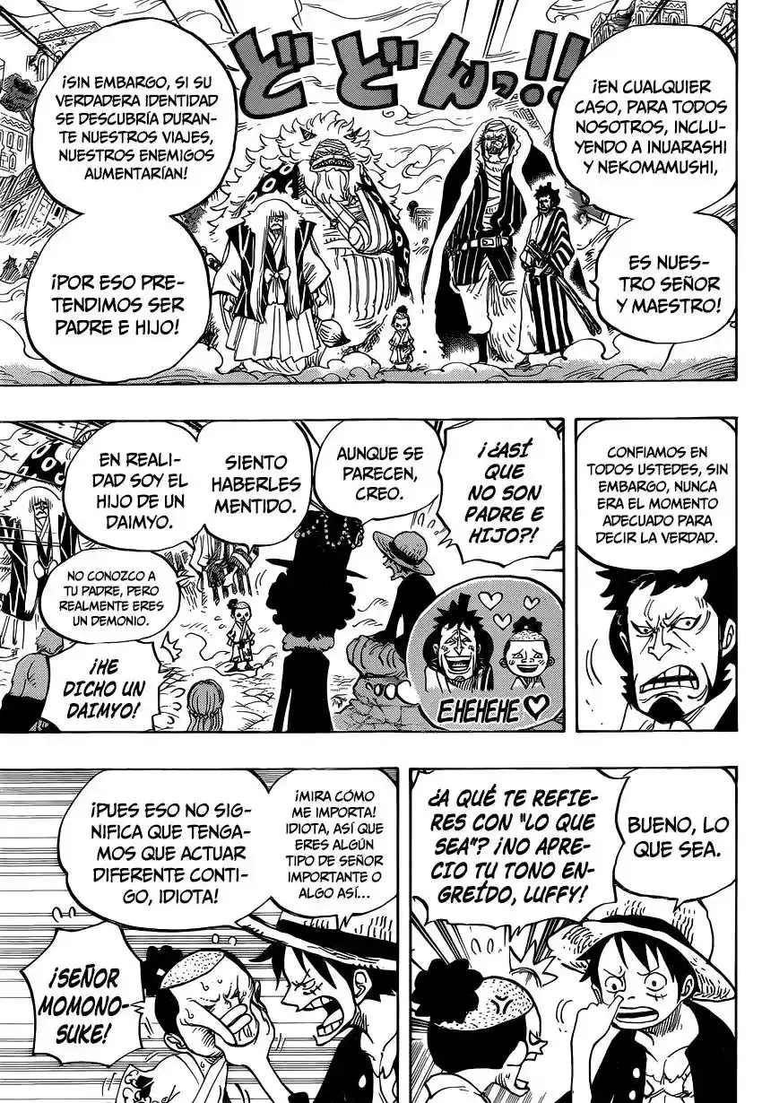 One Piece Capitulo 817: Raizou de la niebla página 10