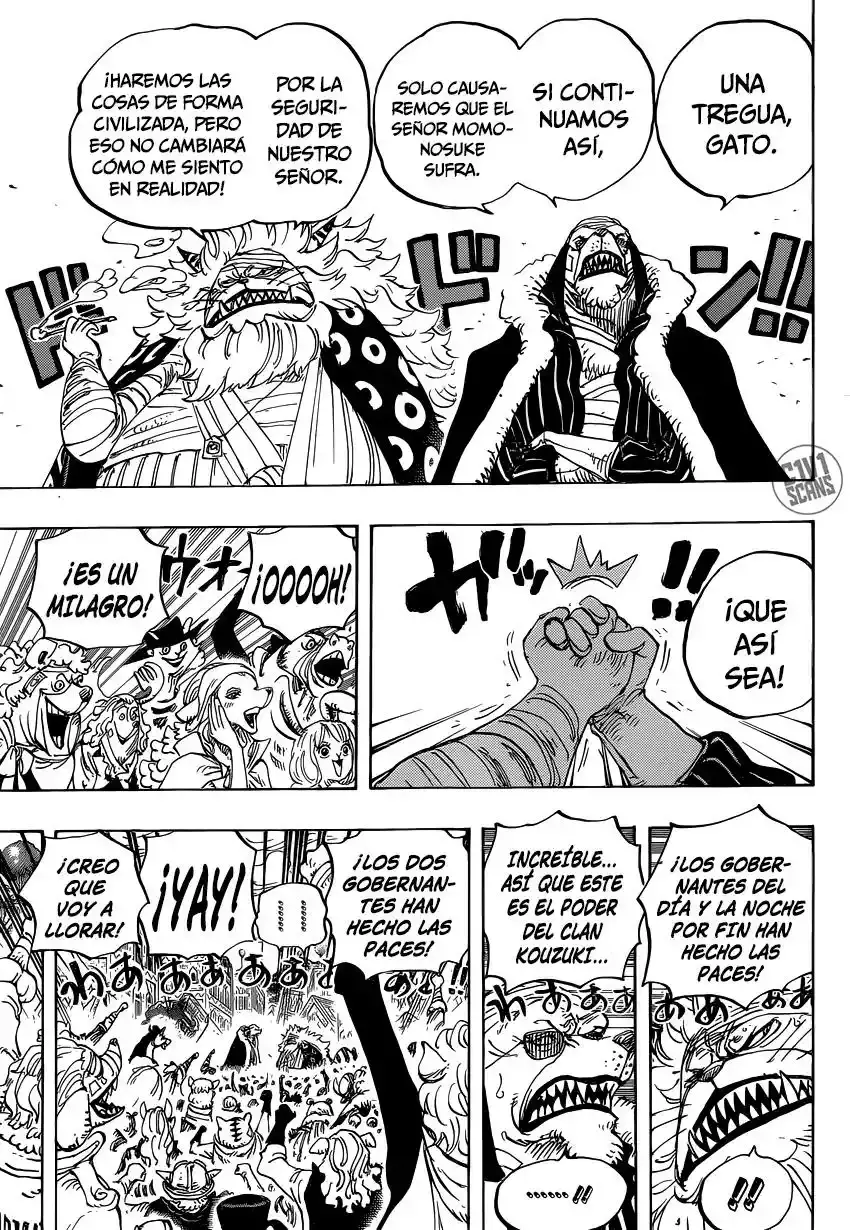 One Piece Capitulo 817: Raizou de la niebla página 12