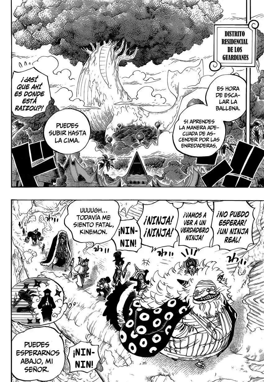 One Piece Capitulo 817: Raizou de la niebla página 13