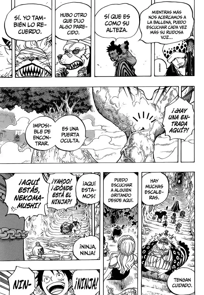 One Piece Capitulo 817: Raizou de la niebla página 14