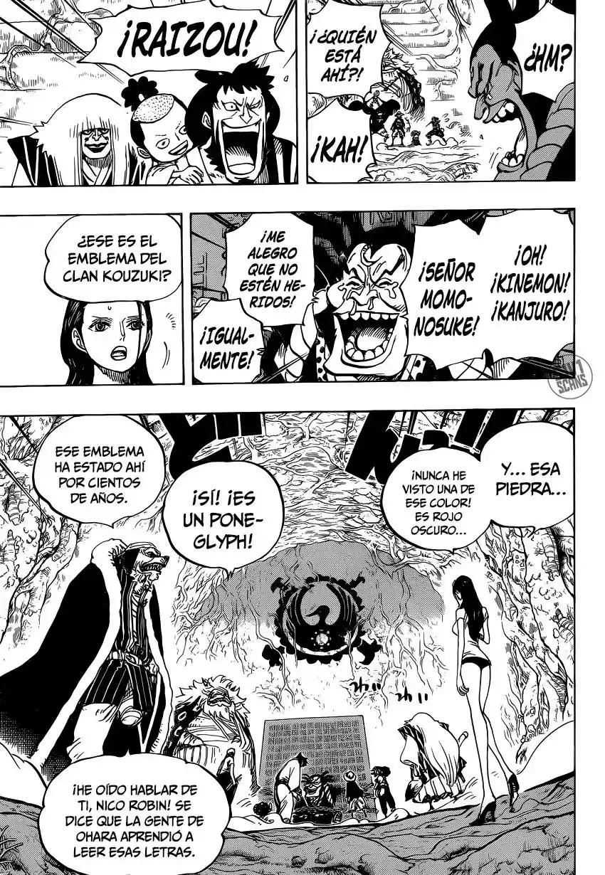 One Piece Capitulo 817: Raizou de la niebla página 16
