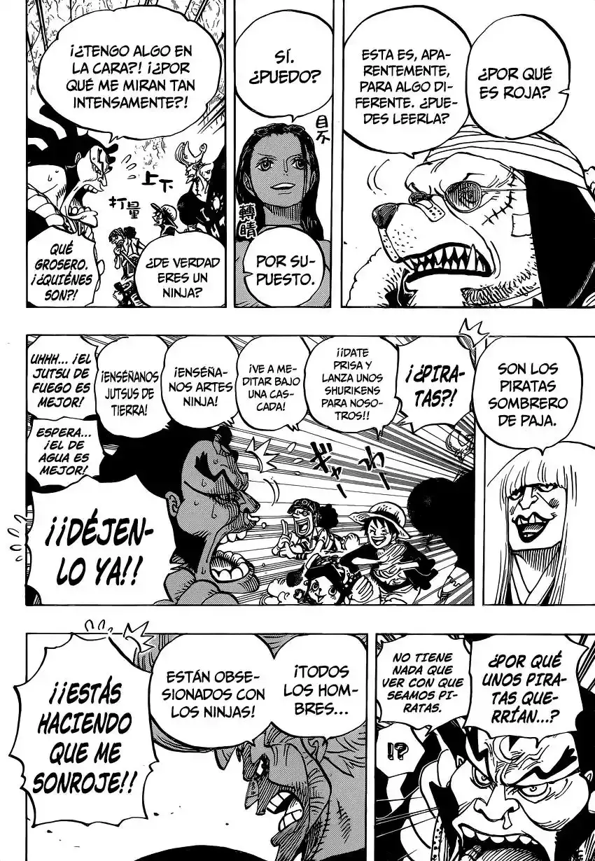 One Piece Capitulo 817: Raizou de la niebla página 17