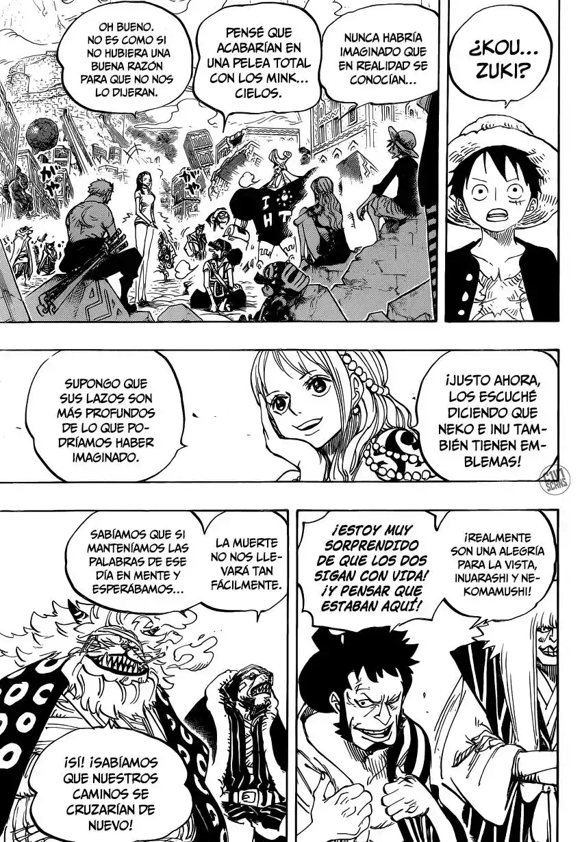 One Piece Capitulo 817: Raizou de la niebla página 6