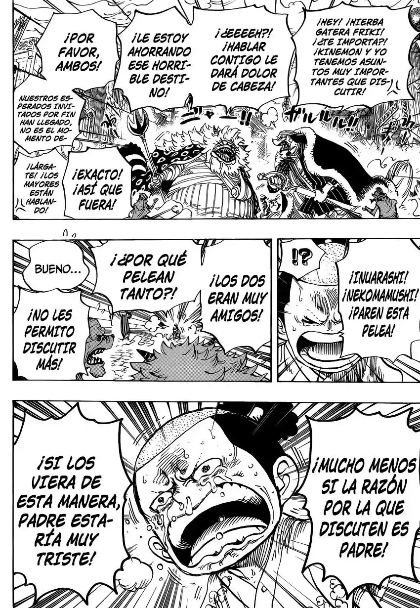 One Piece Capitulo 817: Raizou de la niebla página 7