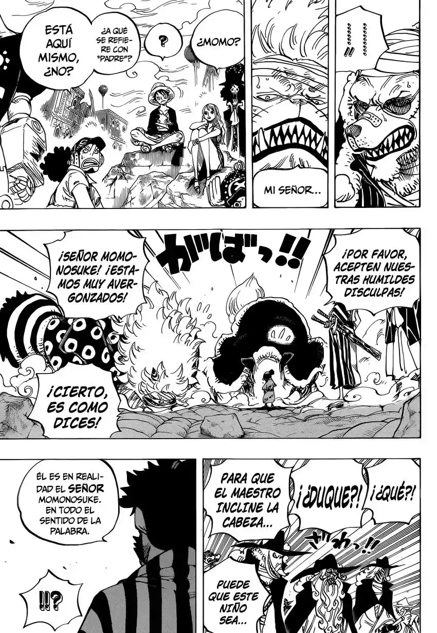 One Piece Capitulo 817: Raizou de la niebla página 8