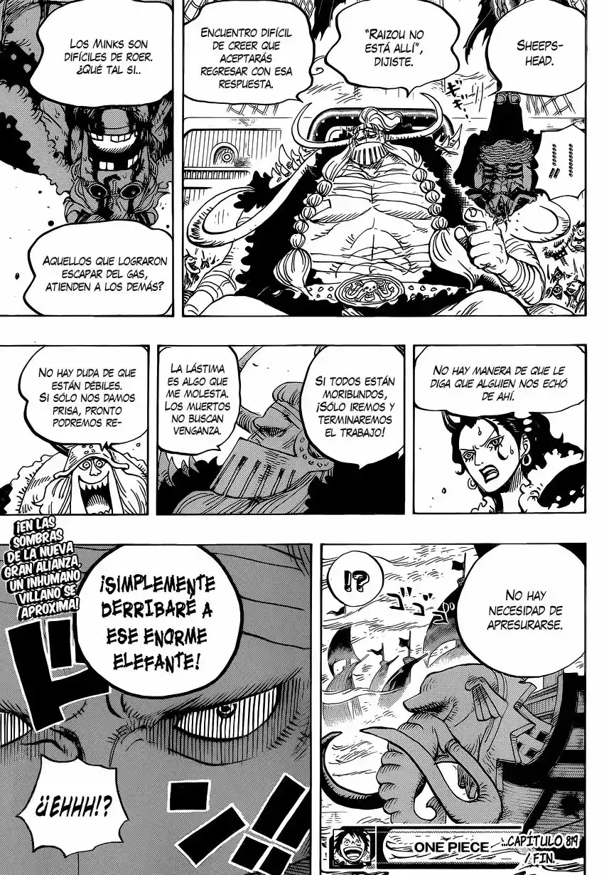 One Piece Capitulo 819: null página 18