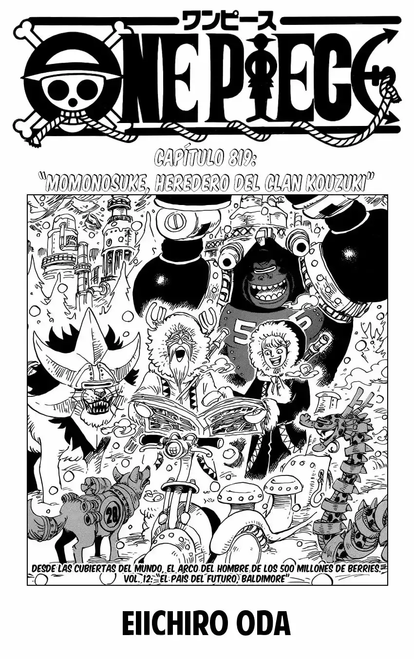 One Piece Capitulo 819: null página 2