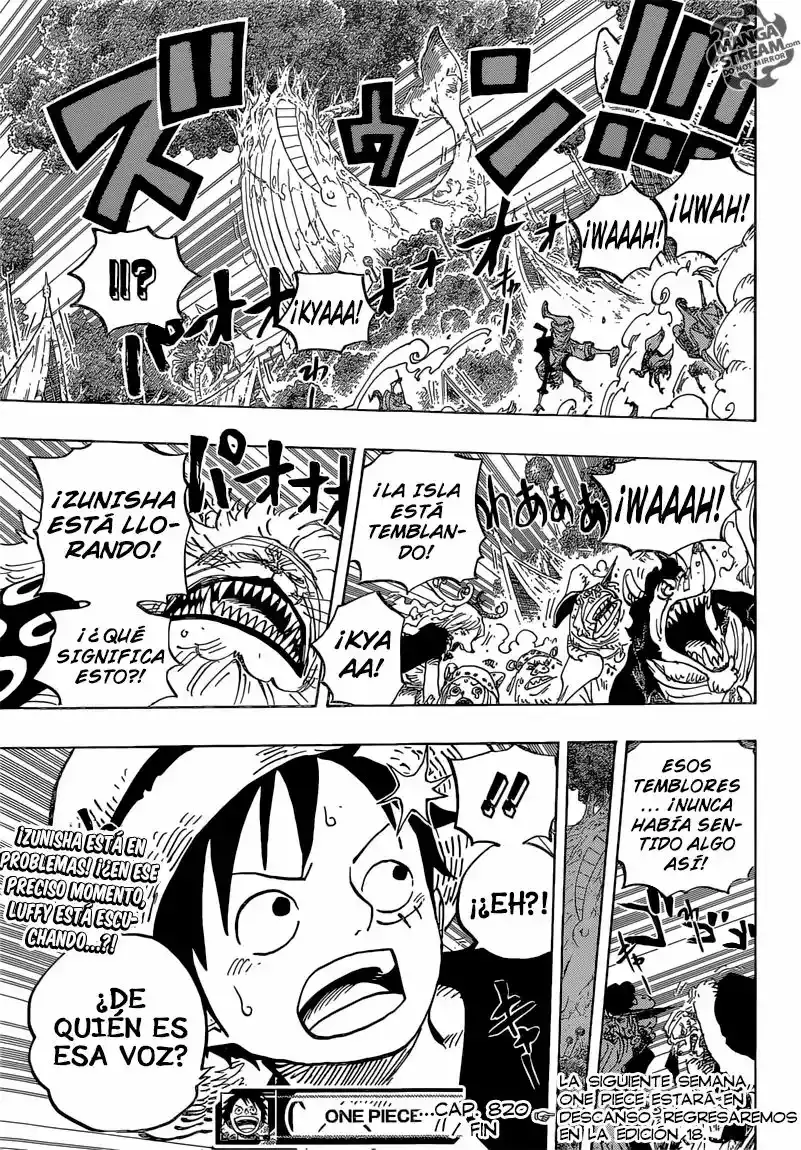 One Piece Capitulo 820: null página 18