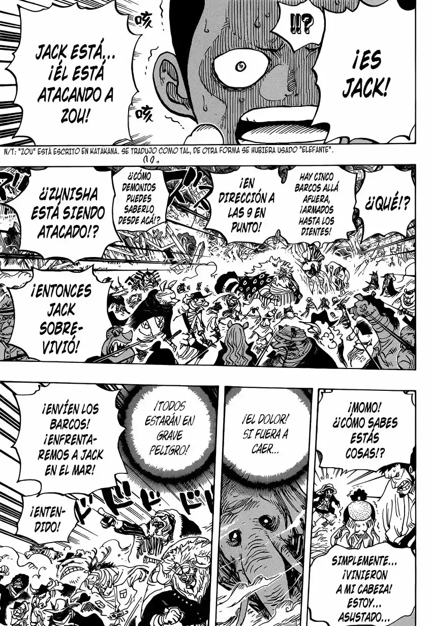 One Piece Capitulo 821: Entendido página 12