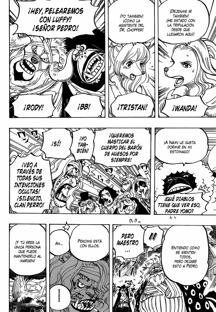 One Piece Capitulo 822: Bajando del elefante página 11