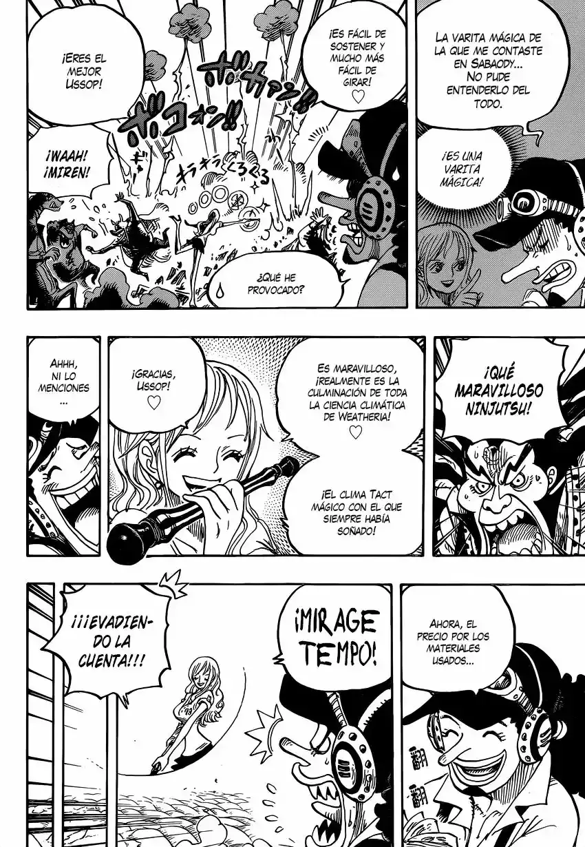 One Piece Capitulo 822: Bajando del elefante página 13