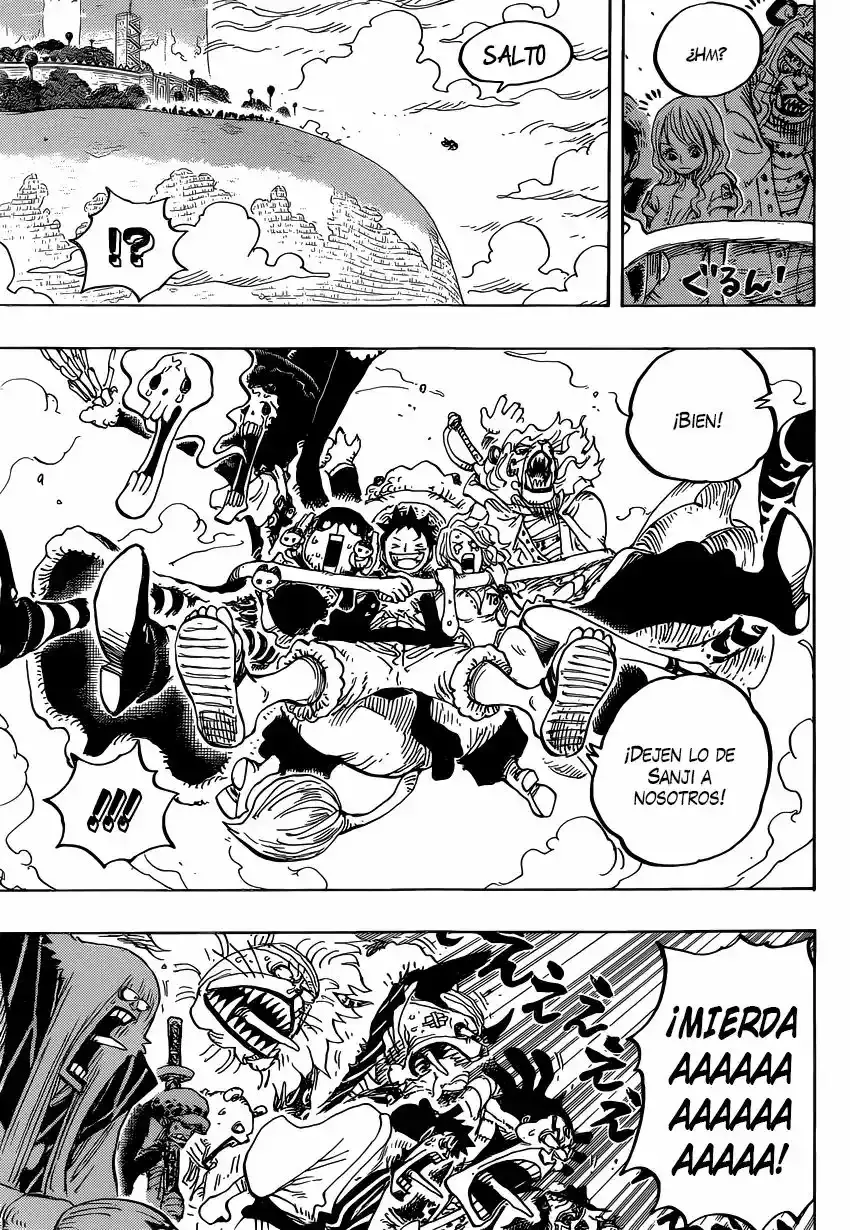 One Piece Capitulo 822: Bajando del elefante página 16