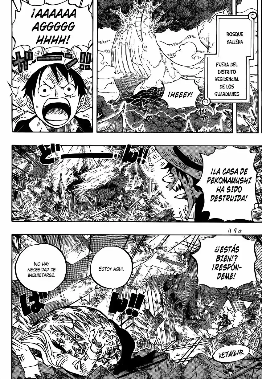 One Piece Capitulo 822: Bajando del elefante página 7