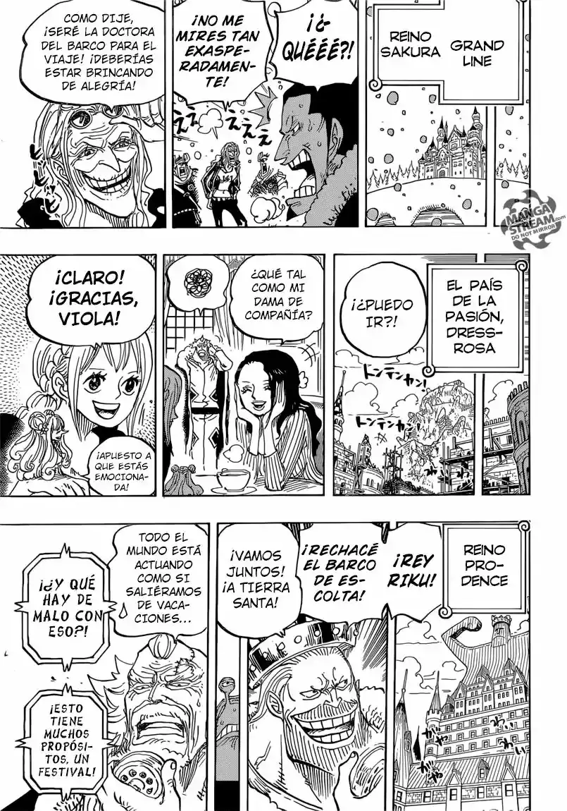 One Piece Capitulo 823: Un mundo en movimiento página 10