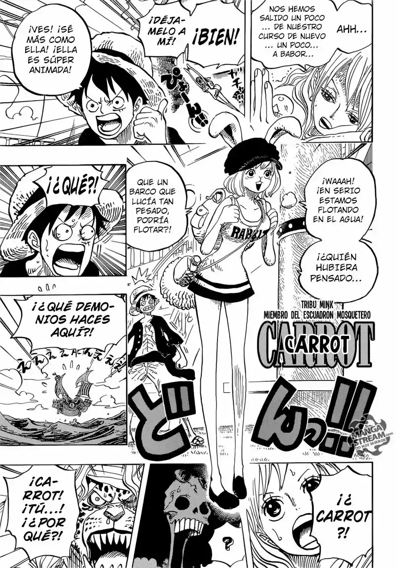 One Piece Capitulo 823: Un mundo en movimiento página 13