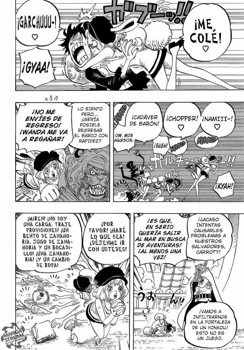 One Piece Capitulo 823: Un mundo en movimiento página 14