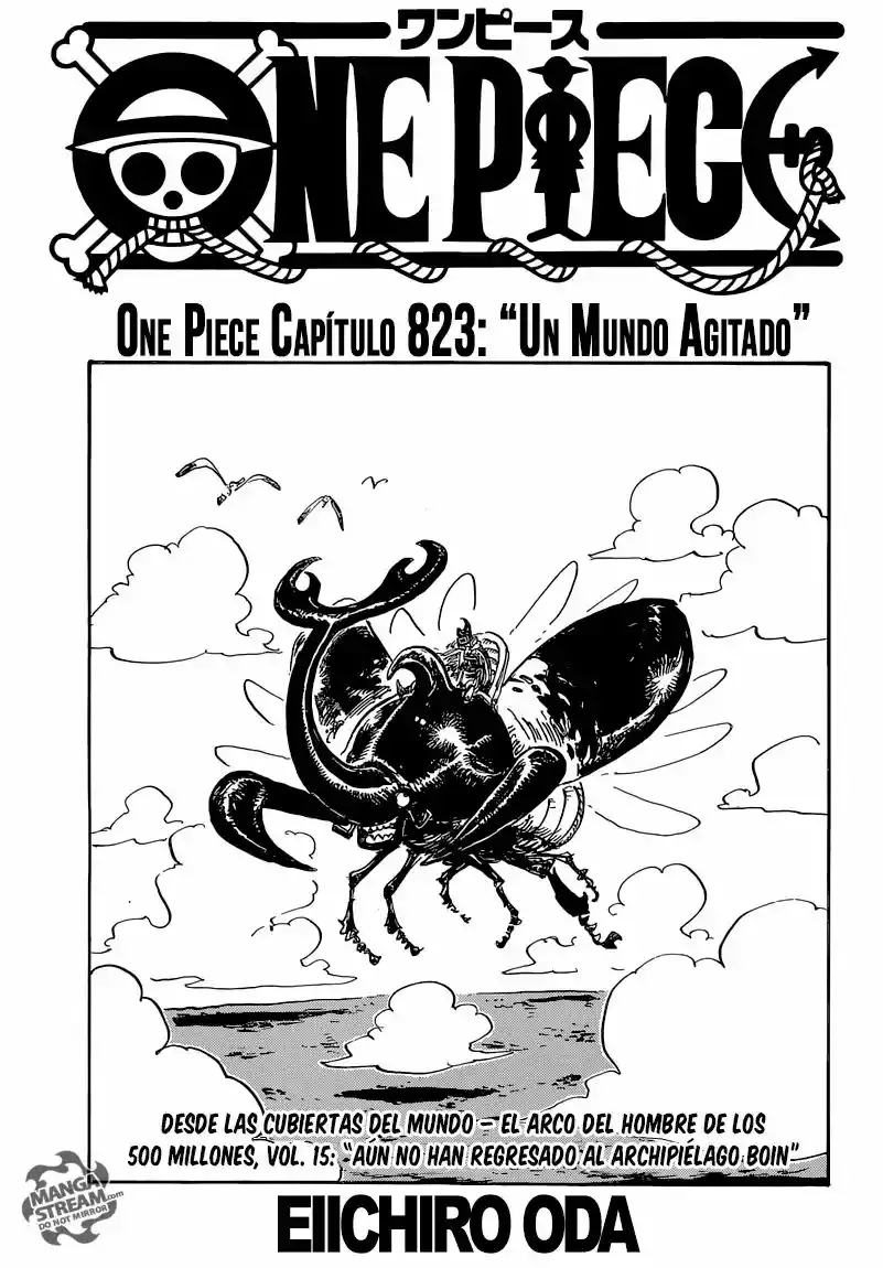 One Piece Capitulo 823: Un mundo en movimiento página 2