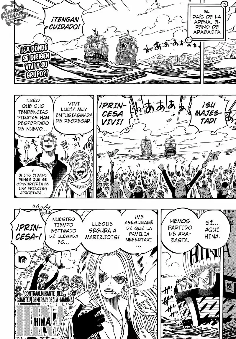 One Piece Capitulo 823: Un mundo en movimiento página 3