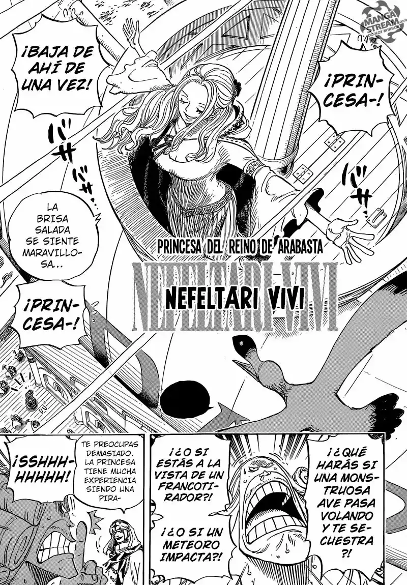 One Piece Capitulo 823: Un mundo en movimiento página 4