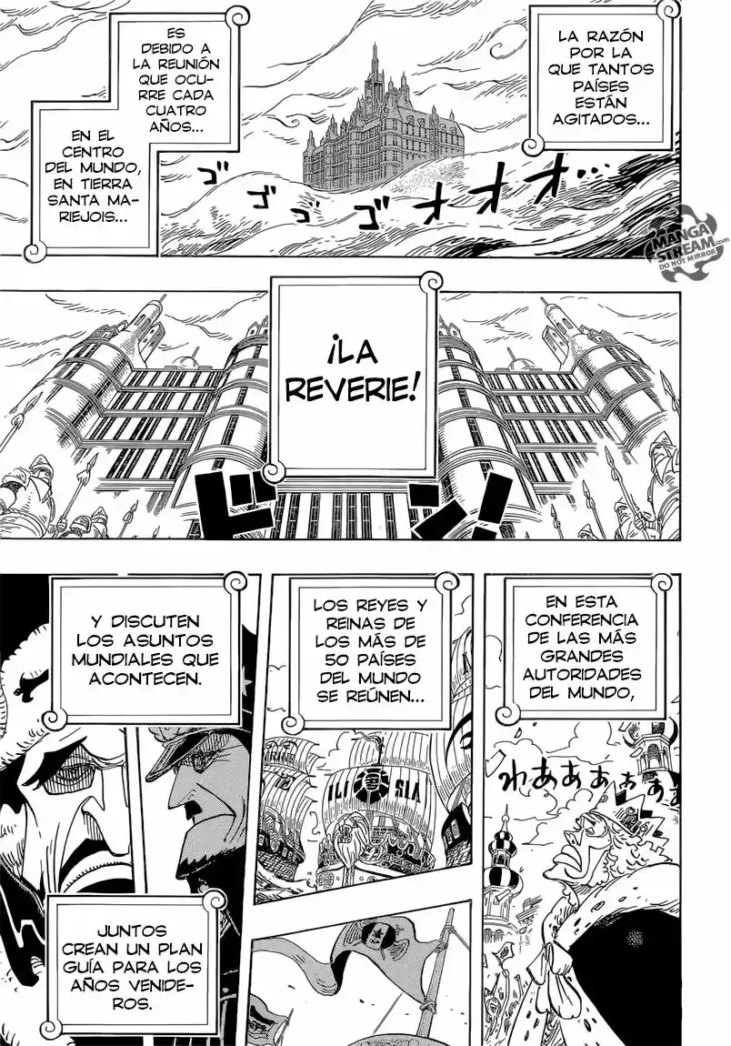 One Piece Capitulo 823: Un mundo en movimiento página 8