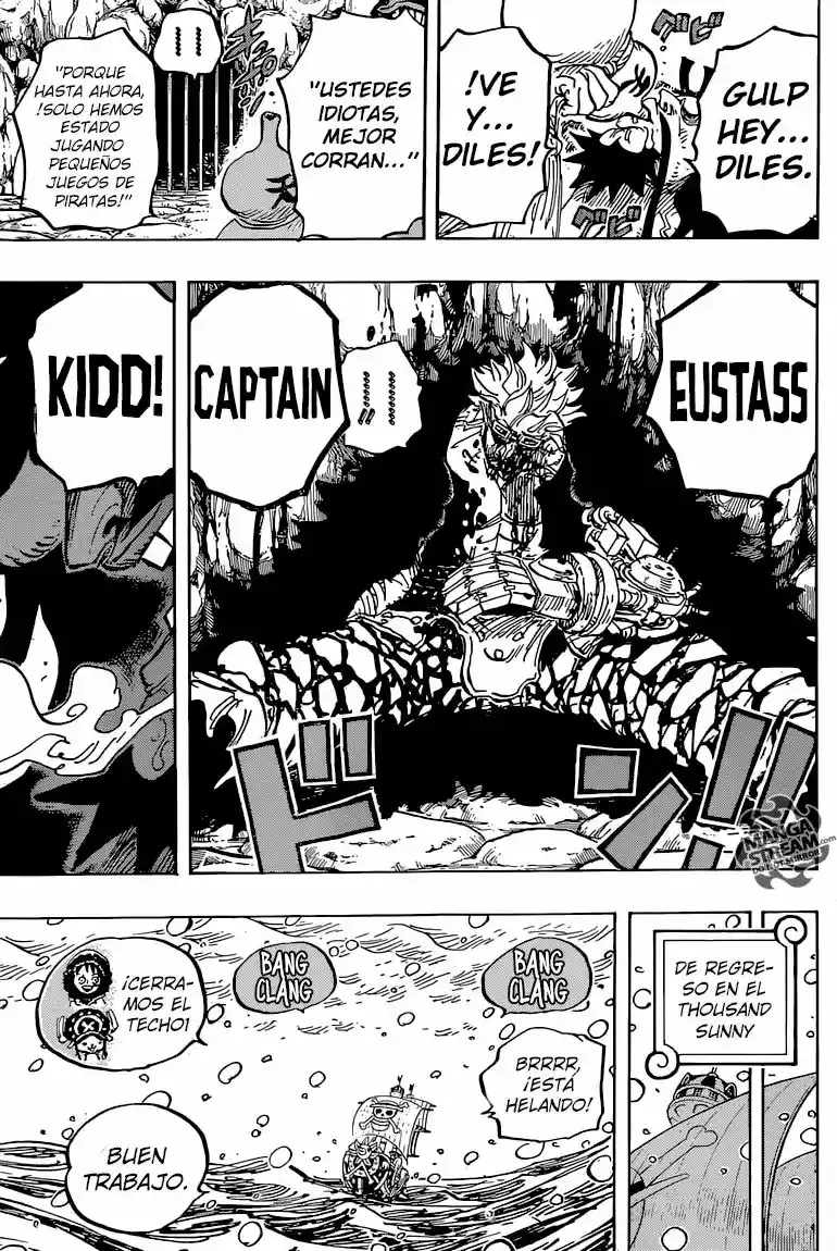 One Piece Capitulo 824: Pequeños juegos de piratas página 12