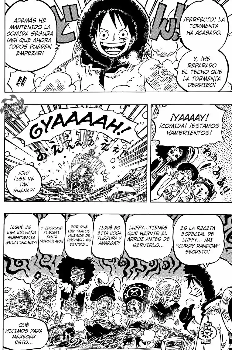 One Piece Capitulo 824: Pequeños juegos de piratas página 13