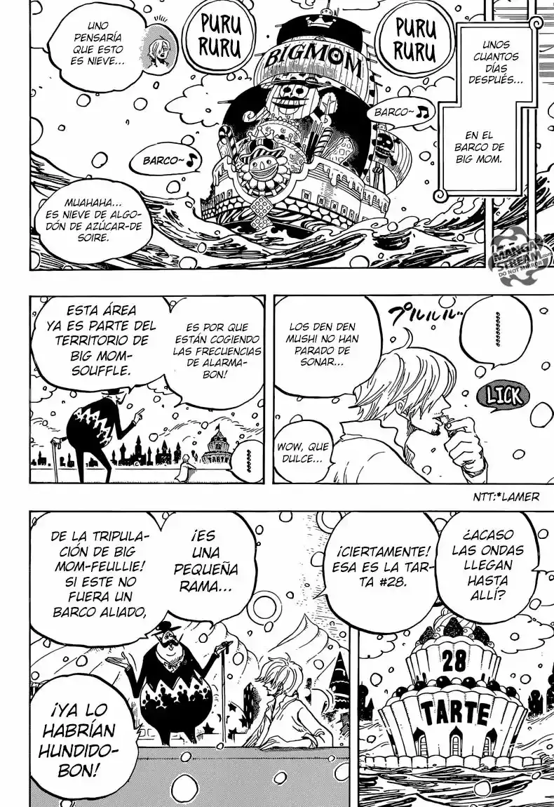 One Piece Capitulo 824: Pequeños juegos de piratas página 15