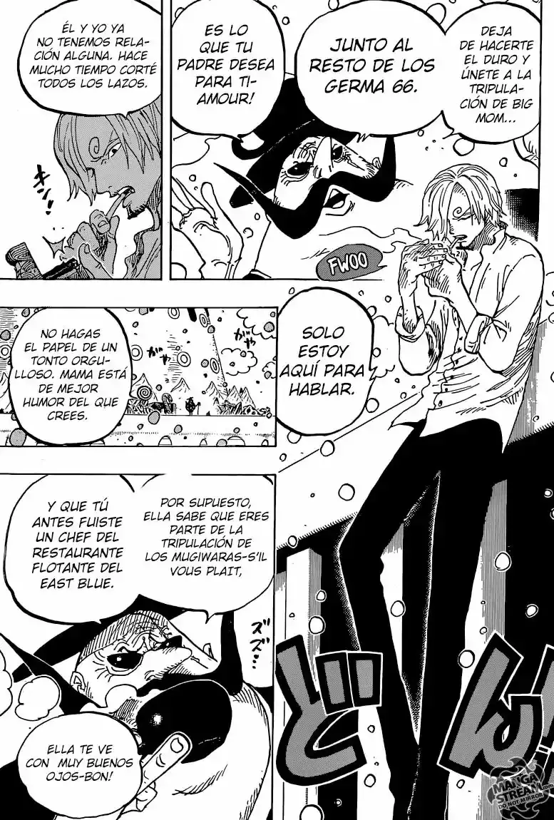 One Piece Capitulo 824: Pequeños juegos de piratas página 16