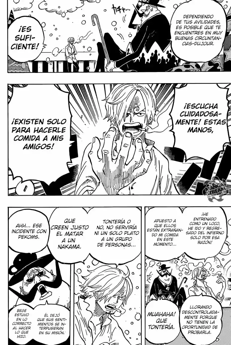 One Piece Capitulo 824: Pequeños juegos de piratas página 17