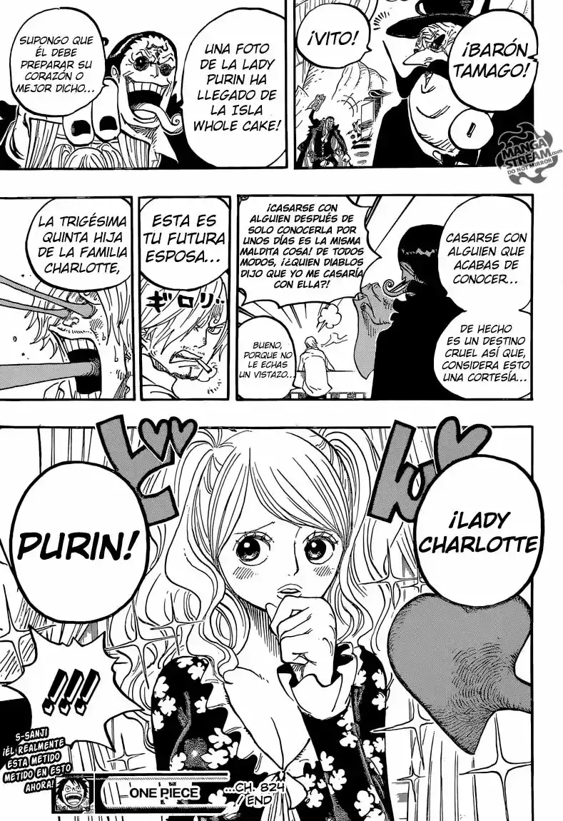 One Piece Capitulo 824: Pequeños juegos de piratas página 18