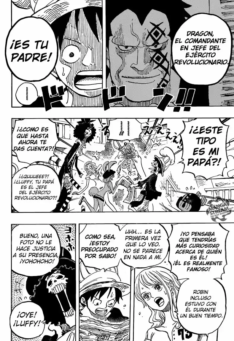 One Piece Capitulo 824: Pequeños juegos de piratas página 3