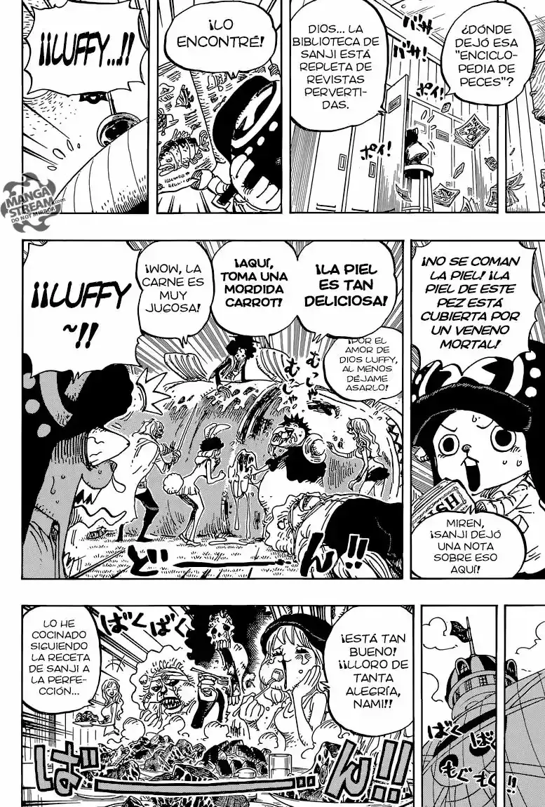 One Piece Capitulo 825: La historieta del WE Times página 11
