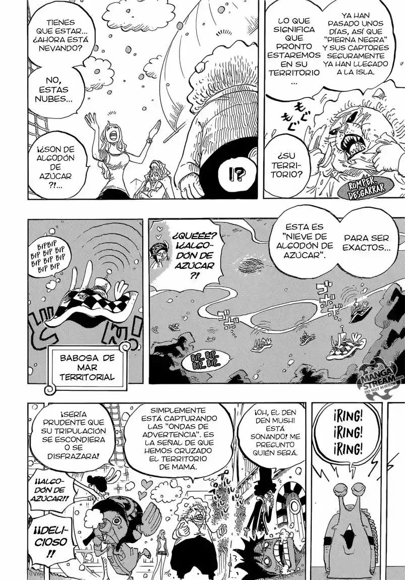 One Piece Capitulo 825: La historieta del WE Times página 13