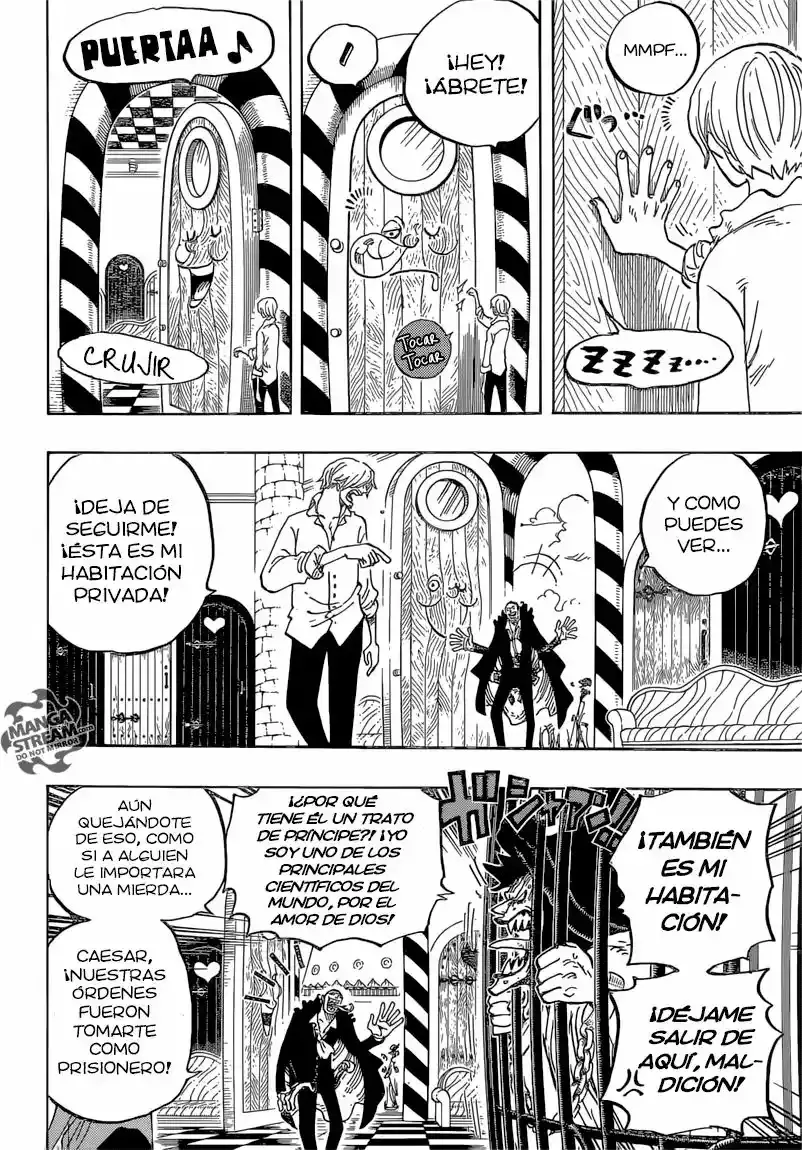 One Piece Capitulo 825: La historieta del WE Times página 5