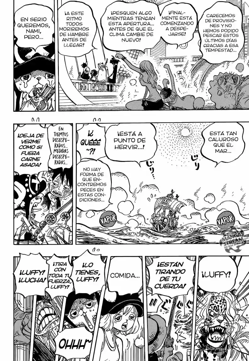 One Piece Capitulo 825: La historieta del WE Times página 9