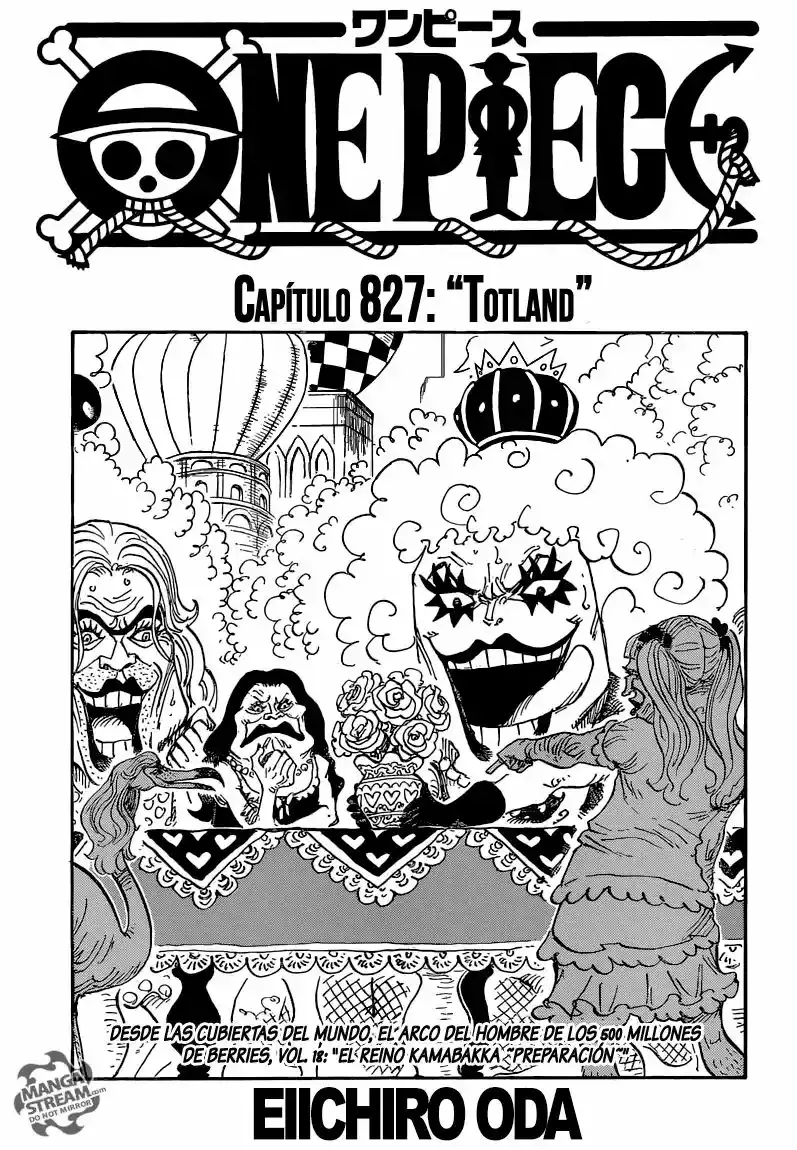 One Piece Capitulo 827: Totland página 2